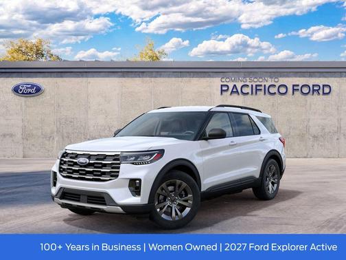 Star White 2027 Ford Explorer