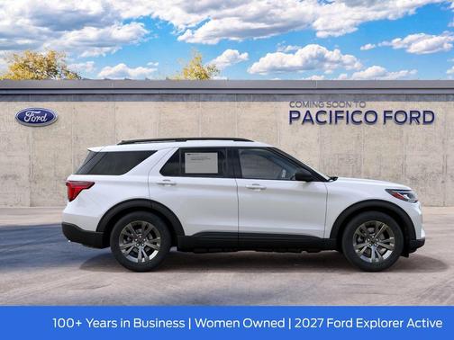 Star White 2027 Ford Explorer