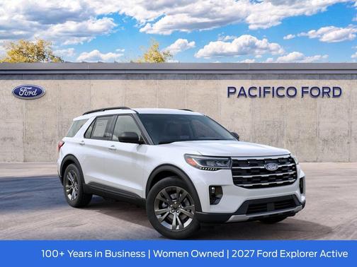 Star White 2027 Ford Explorer