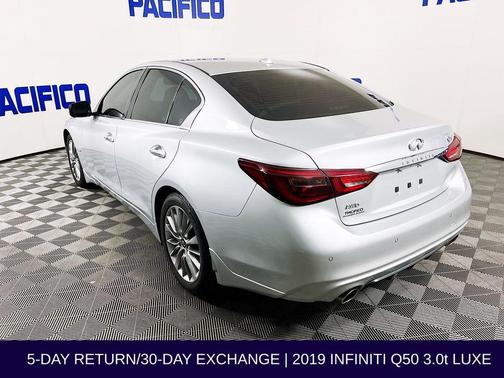 Liquid Platinum 2019 INFINITI Q50 3.0t LUXE