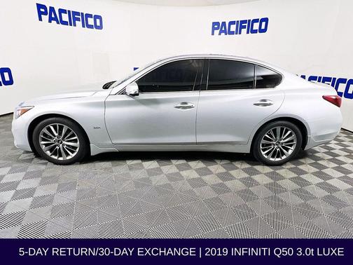 Liquid Platinum 2019 INFINITI Q50 3.0t LUXE