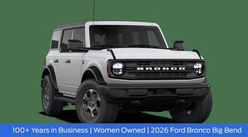 Avalanche Gray 2026 Ford Bronco Big Bend