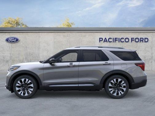 Carbonized Gray Metallic 2026 Ford Explorer Platinum