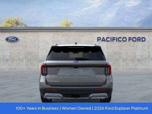 Carbonized Gray Metallic 2026 Ford Explorer Platinum