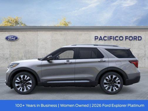 Carbonized Gray Metallic 2026 Ford Explorer Platinum