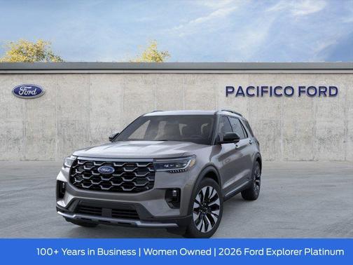 Carbonized Gray Metallic 2026 Ford Explorer Platinum