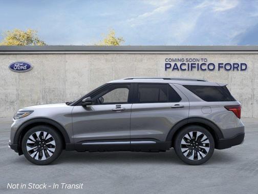 Carbonized Gray Metallic 2026 Ford Explorer Platinum