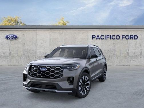 Carbonized Gray Metallic 2026 Ford Explorer Platinum