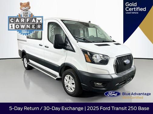 Oxford White 2025 Ford Transit-250 Base