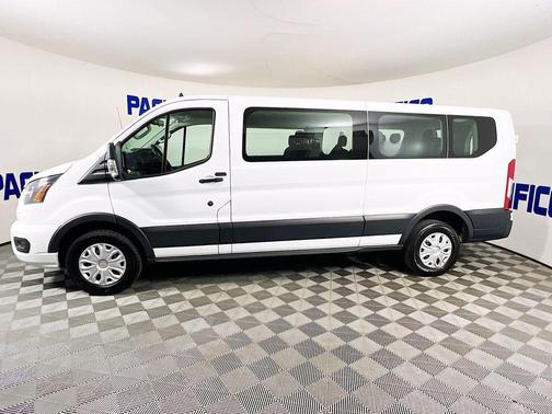 Oxford White 2023 Ford Transit-350 XLT