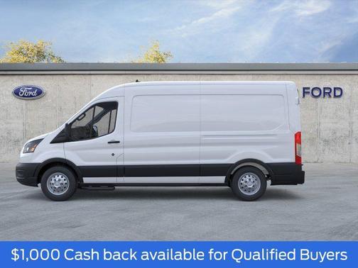 Oxford White 2026 Ford Transit-250 148 WB Medium Roof Cargo
