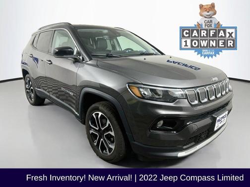 Granite Crystal Clearcoat Metallic 2022 Jeep Compass Limited