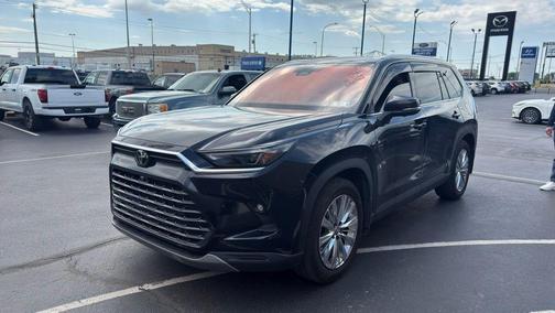 Midnight Black Metallic 2024 Toyota Grand Highlander