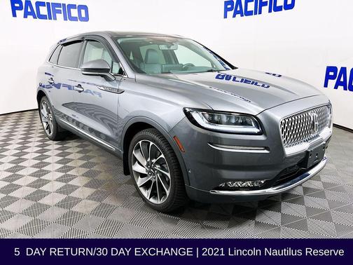 Gray 2021 Lincoln Nautilus Reserve