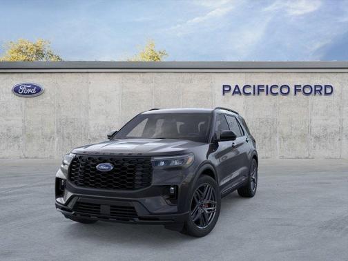 Agate Black Metallic 2026 Ford Explorer ST-Line