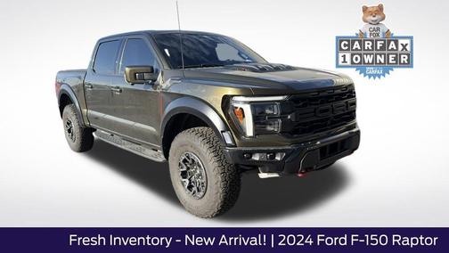 Green 2024 Ford F-150 Raptor Truck