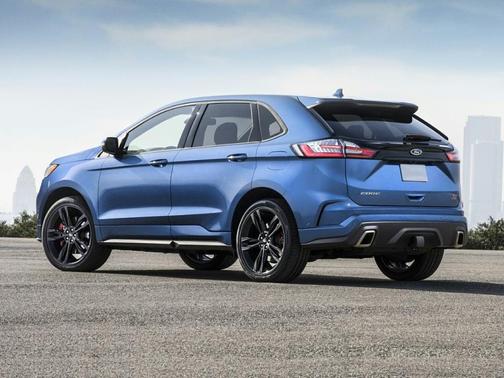 Red Metallic 2020 Ford Edge ST