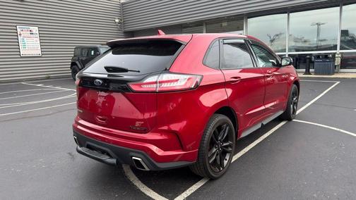 Red Metallic 2020 Ford Edge ST