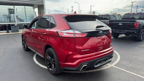 Red Metallic 2020 Ford Edge ST