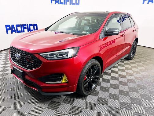 Red Metallic 2020 Ford Edge ST