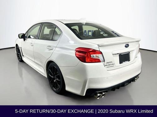 Crystal White Pearl 2020 Subaru WRX Limited