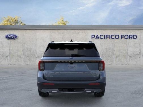 Vapor Blue Metallic 2026 Ford Explorer Active