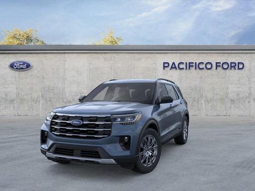 Vapor Blue Metallic 2026 Ford Explorer Active