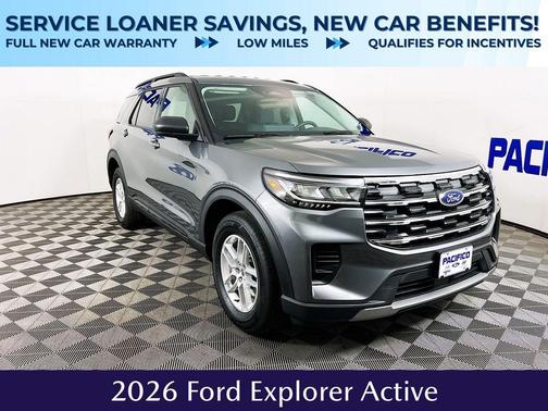 Carbonized Gray Metallic 2026 Ford Explorer Active