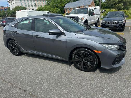 Gray 2018 Honda Civic EX