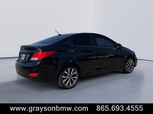 Ultra Black 2017 Hyundai Accent Value Edition