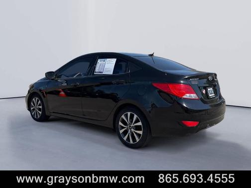 Ultra Black 2017 Hyundai Accent Value Edition