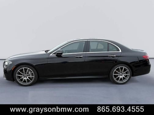 Black 2022 Mercedes-Benz E-Class E 350