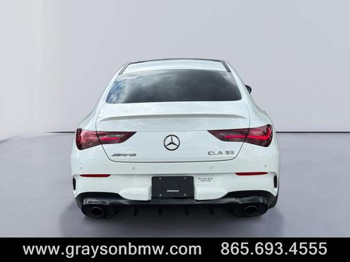Polar White 2025 Mercedes-Benz AMG CLA 35 Base