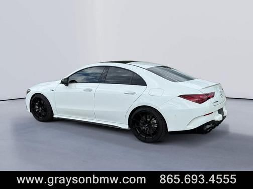 Polar White 2025 Mercedes-Benz AMG CLA 35 Base