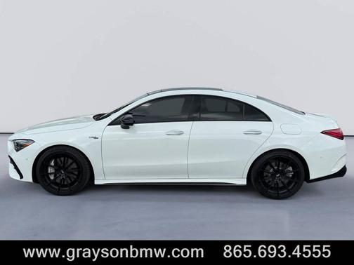 Polar White 2025 Mercedes-Benz AMG CLA 35 Base