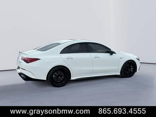 Polar White 2025 Mercedes-Benz AMG CLA 35 Base