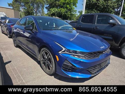 Sapphire Blue 2023 Kia K5 GT-Line