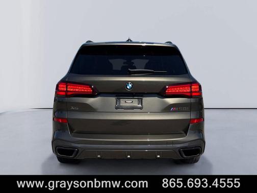 Manhattan Green Metallic 2023 BMW X5 M50i