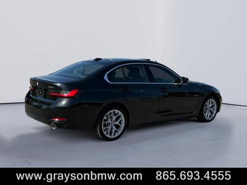 Black Sapphire Metallic 2025 BMW 330 i xDrive