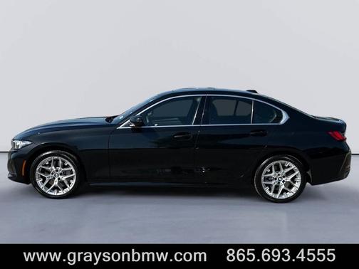 Black Sapphire Metallic 2025 BMW 330 i xDrive