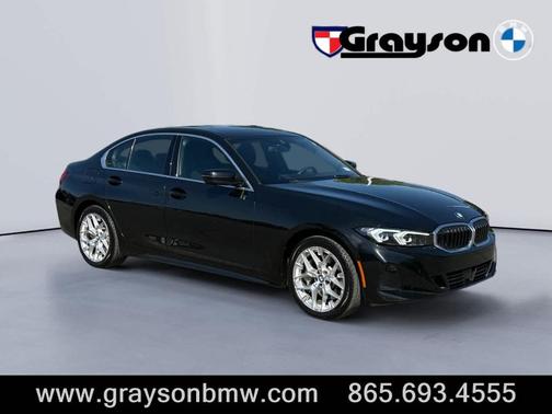 Black Sapphire Metallic 2025 BMW 330 i xDrive