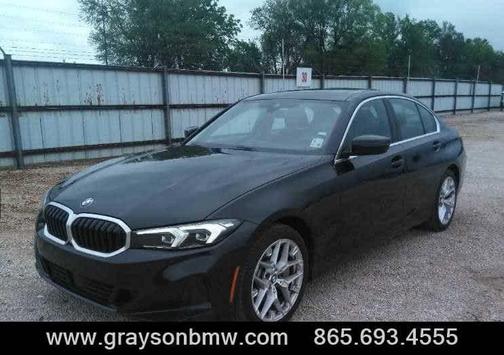 Black 2025 BMW 330 i xDrive