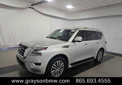 Brilliant Silver Metallic 2024 Nissan Armada SL