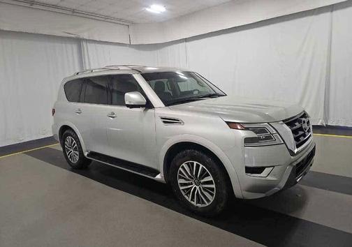 Brilliant Silver Metallic 2024 Nissan Armada SL