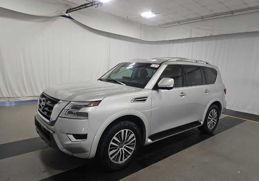 Brilliant Silver Metallic 2024 Nissan Armada SL
