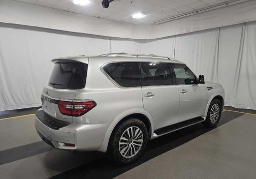 Brilliant Silver Metallic 2024 Nissan Armada SL