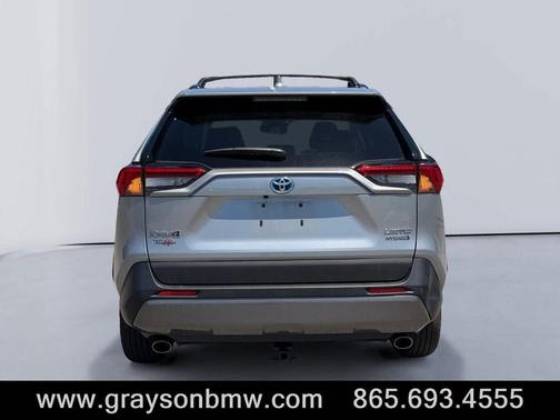 Silver Sky Metallic 2020 Toyota RAV4 Hybrid Limited