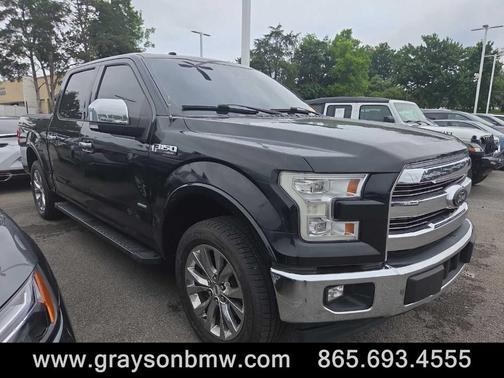 Shadow Black 2017 Ford F-150 Lariat