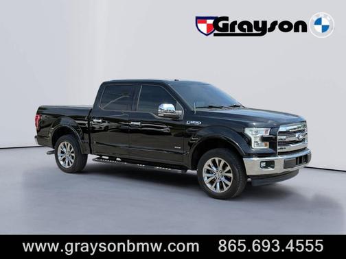 Shadow Black 2017 Ford F-150 Lariat
