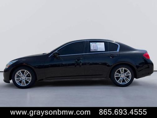 Black Obsidian 2013 INFINITI G37 Journey
